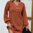 Buttoned V-Neck Sweater Dress king-general-store-5710.myshopify.com