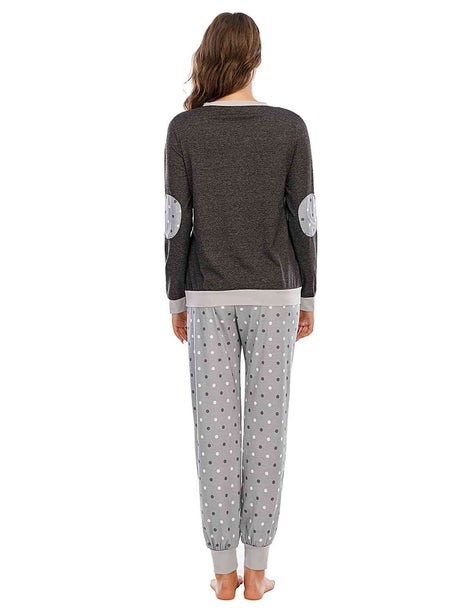 Long Sleeve Top and Polka Dot Pants Set king-general-store-5710.myshopify.com