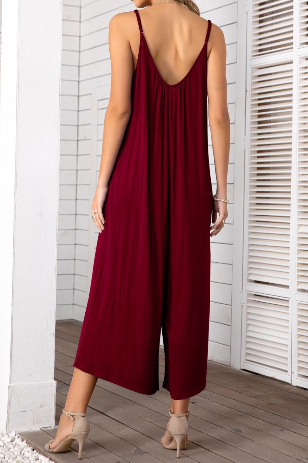 Spaghetti Strap Scoop Neck Jumpsuit king-general-store-5710.myshopify.com