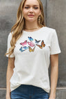 Simply Love Full Size Butterfly Graphic Cotton Tee king-general-store-5710.myshopify.com