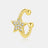 Inlaid Zircon Star Single Cuff Earring king-general-store-5710.myshopify.com