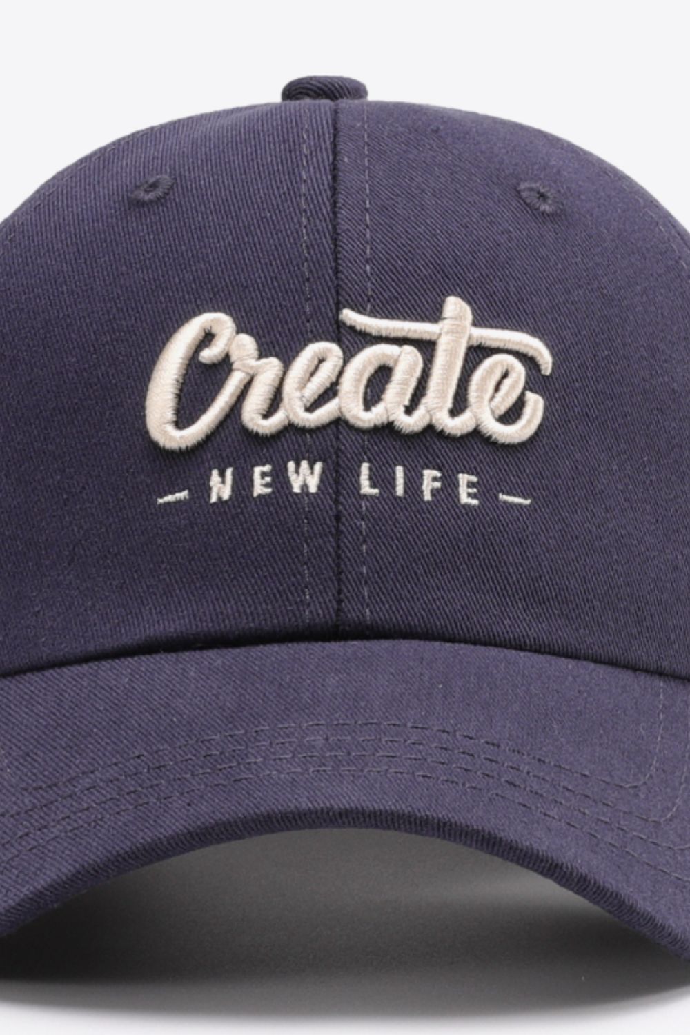 CREATE NEW LIFE Adjustable Cotton Baseball Cap king-general-store-5710.myshopify.com