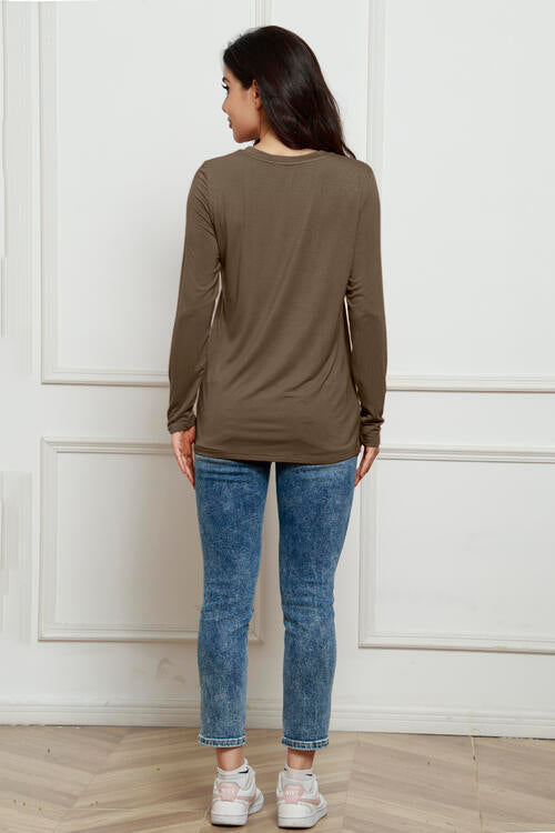 Basic Bae Full Size Round Neck Long Sleeve Top king-general-store-5710.myshopify.com