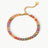 18K Gold Plated Multicolored Zircon Bracelet - Kings Crown Jewel Boutique