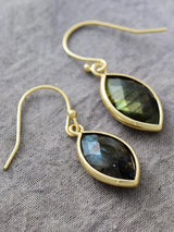 Geometrical Shape Natural Stone Dangle Earrings king-general-store-5710.myshopify.com