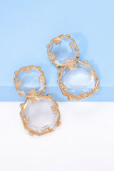 Geometrical Shape Zinc Alloy Frame Dangle Earrings king-general-store-5710.myshopify.com