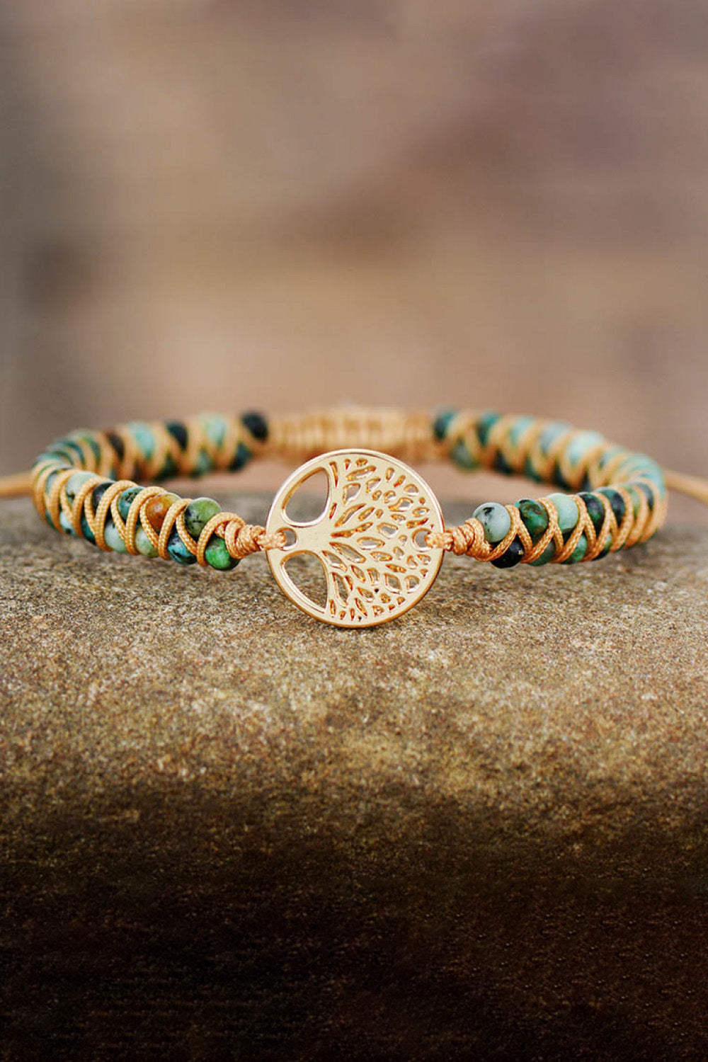 Handmade Tree Shape Beaded Copper Bracelet king-general-store-5710.myshopify.com