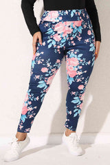 Plus Size Floral Print Legging king-general-store-5710.myshopify.com