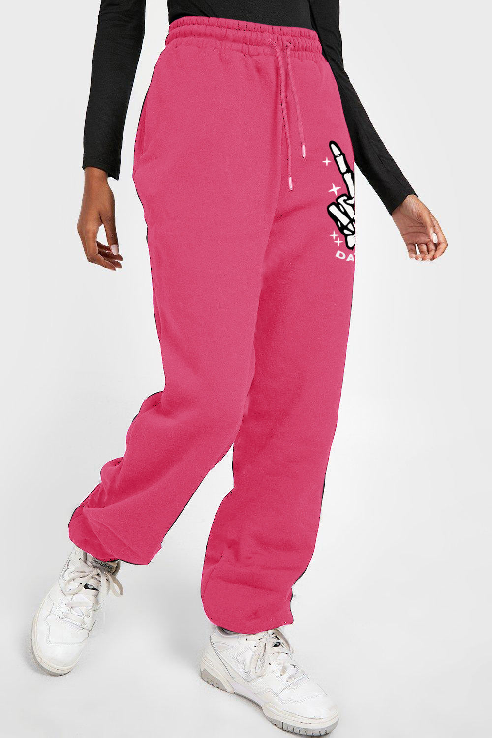 Simply Love Simply Love Full Size Drawstring DAY YOU DESERVE Graphic Long Sweatpants king-general-store-5710.myshopify.com