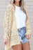 Openwork Long Sleeve Cardigan king-general-store-5710.myshopify.com