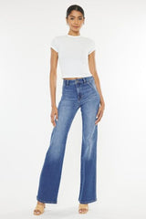 Kancan Ultra High Waist Gradient Flare Jeans king-general-store-5710.myshopify.com