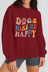 Simply Love Full Size DOGS MAKE ME HAPPY Graphic Sweatshirt king-general-store-5710.myshopify.com