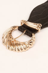 Shell Alloy Buckle Elastic Belt king-general-store-5710.myshopify.com