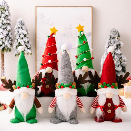 Christmas Pointed Hat Faceless Doll Ornament king-general-store-5710.myshopify.com