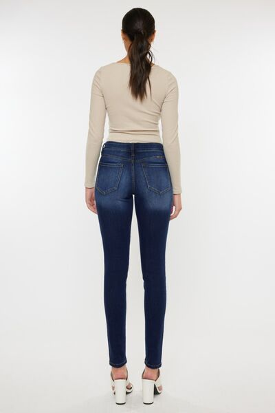 Kancan Mid Rise Gradient Skinny Jeans king-general-store-5710.myshopify.com