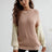 Two-Tone Rib-Knit Dropped Shoulder Sweater king-general-store-5710.myshopify.com