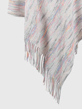 Fringe Hem Hooded Poncho king-general-store-5710.myshopify.com