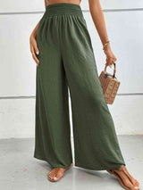 Wide Waistband Relax Fit Long Pants king-general-store-5710.myshopify.com