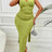 Plus Size Backless Ruched Dress king-general-store-5710.myshopify.com