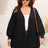 Plus Size Open Front Dropped Shoulder Knit Cardigan king-general-store-5710.myshopify.com