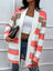 Striped Open Front Longline Cardigan king-general-store-5710.myshopify.com