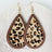 Teardrop Shape Wooden Dangle Earrings king-general-store-5710.myshopify.com