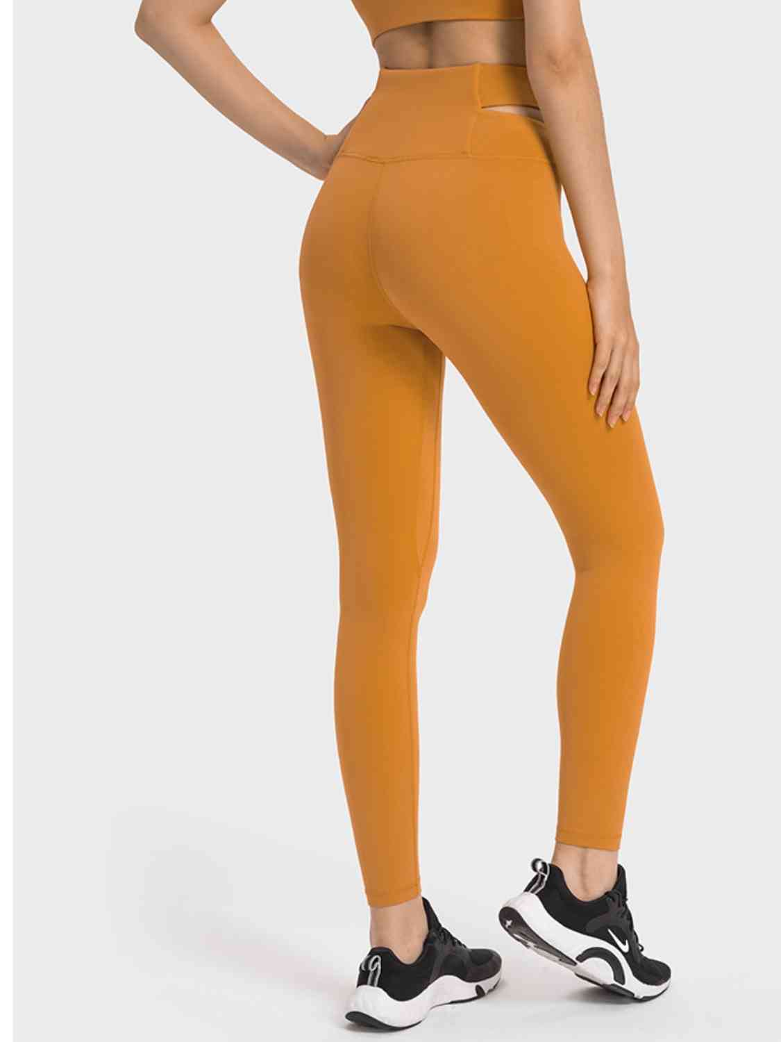 Crisscross Cutout Sports Leggings king-general-store-5710.myshopify.com