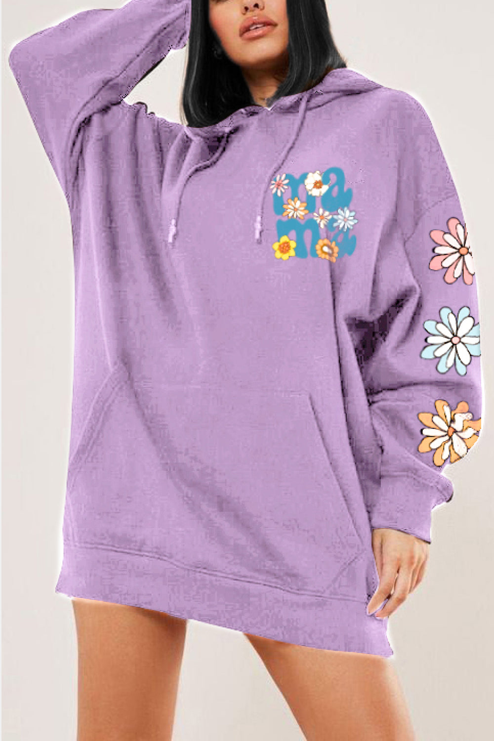 Simply Love Full Size MAMA Graphic Dropped Shoulder Hoodie king-general-store-5710.myshopify.com