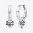 2 Carat Moissanite 925 Sterling Silver Drop Earrings - Kings Crown Jewel Boutique