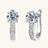 2 Carat Moissanite 925 Sterling Silver Earrings - Kings Crown Jewel Boutique