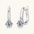 2 Carat Moissanite 925 Sterling Silver Earrings - Kings Crown Jewel Boutique