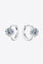 2 Carat Moissanite 925 Sterling Silver Huggie Earrings - Kings Crown Jewel Boutique