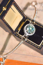 2 Carat Moissanite Platinum-Plated Bracelet - Kings Crown Jewel Boutique