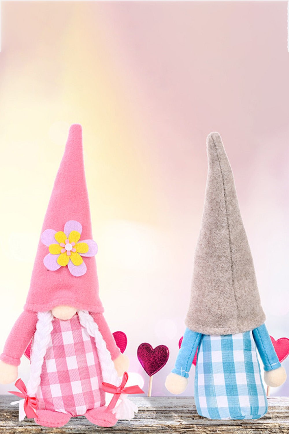 2-Pack Mother's Day Pointed Hat Faceless Gnomes - Kings Crown Jewel Boutique