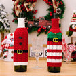 2-Piece Cable-Knit Wine Bottle Covers - Kings Crown Jewel Boutique