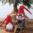 2-Piece Heart Pointed Hat Faceless Gnomes - Kings Crown Jewel Boutique