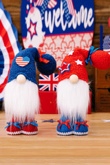 2-Piece Independence Day Knit Beard Gnomes - Kings Crown Jewel Boutique