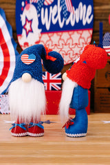 2-Piece Independence Day Knit Beard Gnomes - Kings Crown Jewel Boutique