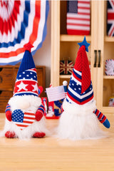 2-Piece Independence Day Knit Decor Gnomes - Kings Crown Jewel Boutique