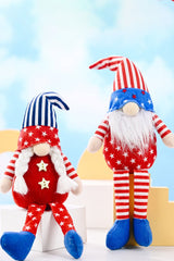 2-Piece Independence Day Pointed Hat Decor Gnomes - Kings Crown Jewel Boutique