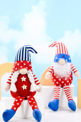2-Piece Independence Day Pointed Hat Decor Gnomes - Kings Crown Jewel Boutique