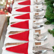20-Piece Christmas Hat Cutlery Holders - Kings Crown Jewel Boutique