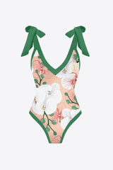 Floral V-Neck Two-Piece Swim Set king-general-store-5710.myshopify.com