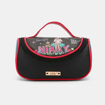 Nicole Lee USA Nikky Contrast Makeup Bag king-general-store-5710.myshopify.com