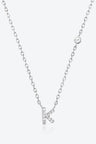 G To K Zircon 925 Sterling Silver Necklace king-general-store-5710.myshopify.com