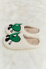 Melody Love Heart Print Plush Slippers king-general-store-5710.myshopify.com