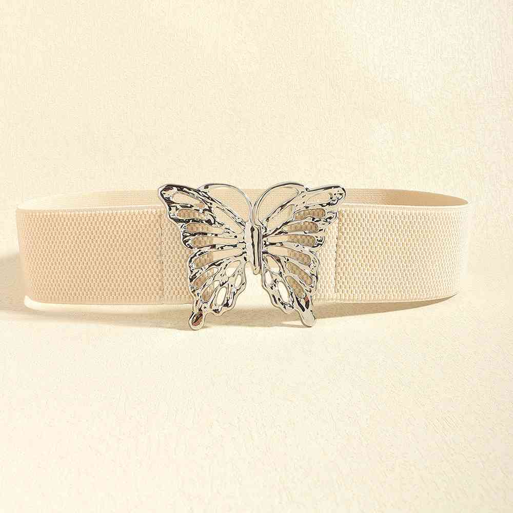 Butterfly Alloy Buckle Elastic Belt king-general-store-5710.myshopify.com