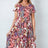 Floral Round Neck Short Sleeve Mini Dress king-general-store-5710.myshopify.com