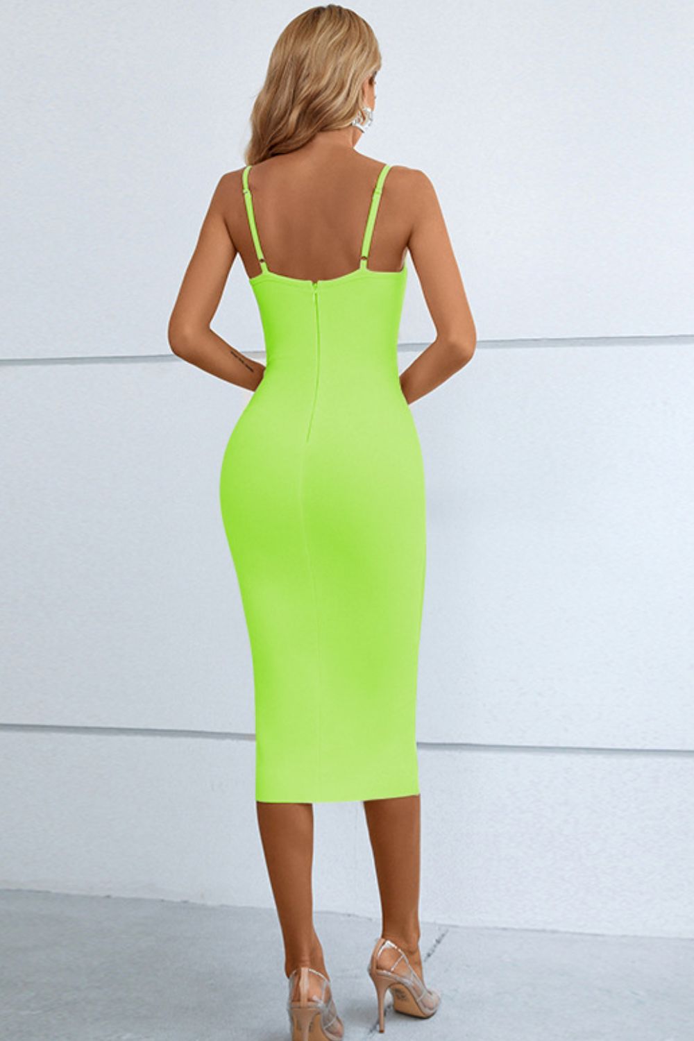 Cutout Spaghetti Strap Bodycon Dress king-general-store-5710.myshopify.com