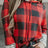 Plaid Striped Long Sleeve Hoodie king-general-store-5710.myshopify.com